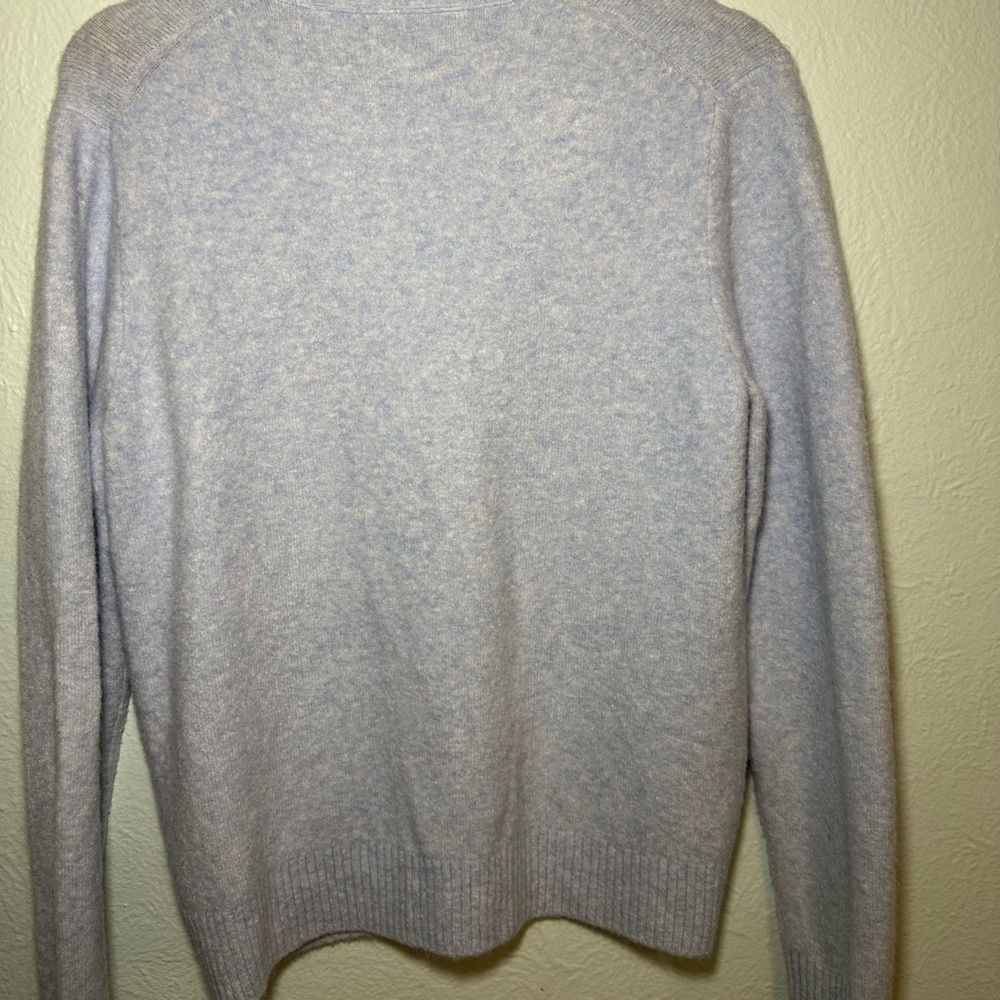 J. Crew Soft Sky Blue Knit Top - Picture 3 of 8